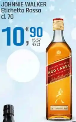 Supermercati Dok JOHNNIE WALKER Etichetta Rossa offerta