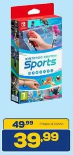 Euronics Nintendo switch sports offerta