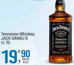 Supermercati Dok Tennesee Whiskey JACK DANIEL'S offerta