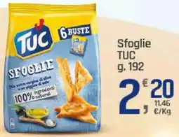 Supermercati Dok Sfoglie TUC offerta