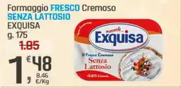 Supermercati Dok Formaggio fresco cremoso senza lattosio EXQUISA offerta