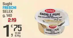Supermercati Dok Sughi FRESCHI SELEX offerta