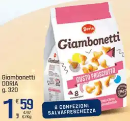 Supermercati Dok Giambonetti DORIA offerta