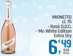 Supermercati Dok Mionetto offerta