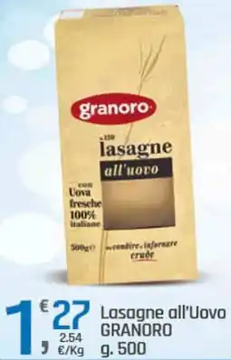 Supermercati Dok Lasagne all'Uovo GRANORO offerta