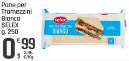 Supermercati Dok Pane per Tramezzini Bianco SELEX offerta