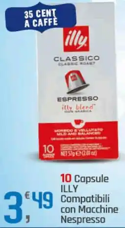 Supermercati Dok Capsule ILLY Compatibili con Macchine Nespresso offerta