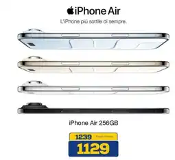 Euronics iPhone Air 256GB offerta
