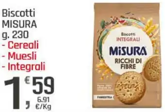 Supermercati Dok Biscotti MISURA offerta