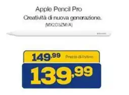 Euronics Apple Pencil Pro offerta