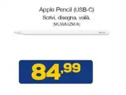 Euronics Apple Pencil (USB-C) offerta
