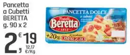 Supermercati Dok Pancetta a Cubetti BERETTA offerta