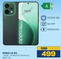 Euronics oppo RENO 14 5G offerta