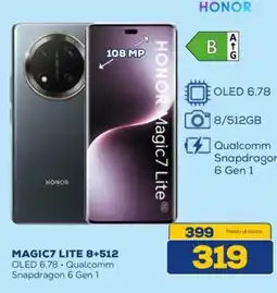 Euronics MAGIC7 LITE 8+512 offerta