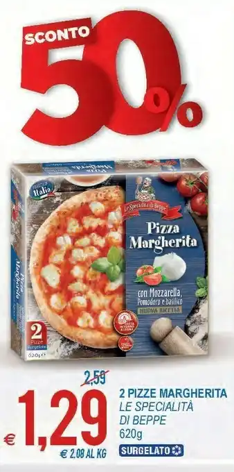 MD Discount 2 pizze margherita offerta
