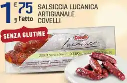 Supermercati Dok Salsiccia lucanica artigianale covelli offerta