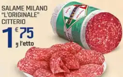 Supermercati Dok Salame milano "l'originale" citterio offerta