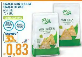 MD Discount Bio - snack con legumi offerta