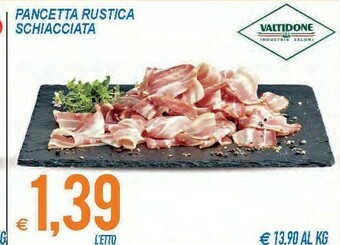MD Discount Pancetta rustica schiacciata offerta