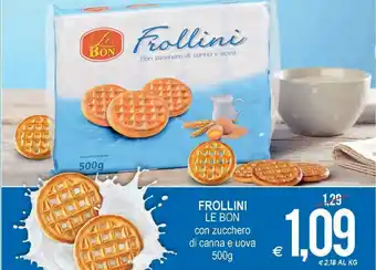 MD Discount Frollini biscotti con zucchero di canna e uova 500 g(ml) offerta