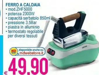 MD Discount Ferro a caldaia offerta