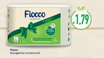 MD Discount Fiocco asciugatutto 3 maxi rotoli offerta