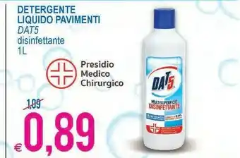 MD Discount Dat5 detergente liquido pavimenti offerta