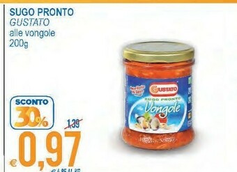 Sugo pronto alle vongole