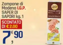 Supermercati Dok Zampone di Modena I.G.P. SAPER DI SAPORI offerta