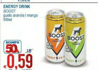 MD Discount Boost energy drink offerta