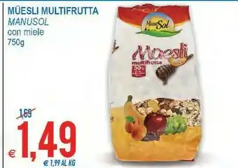 MD Discount Muesli multifrutta offerta