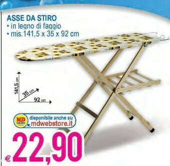 MD Discount Asse da stiro offerta