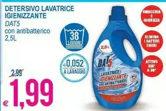MD Discount Detersivo lavatrice igienizzante offerta