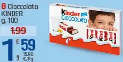 Supermercati Dok Cioccolato KINDER offerta