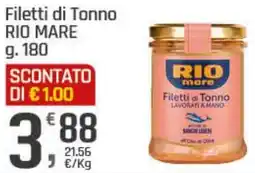 Supermercati Dok Filetti di Tonno RIO MARE offerta