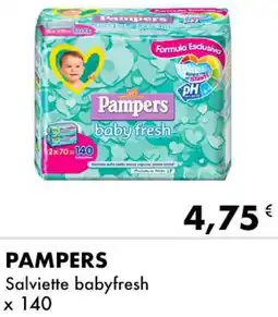 Iper Tosano PAMPERS Salviette babyfresh offerta