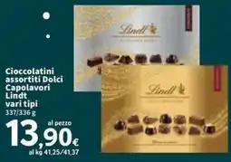 Sigma Cioccolatini assortiti Dolci Capolavori Lindt offerta