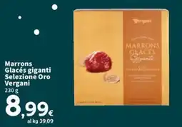 Sigma Marrons Glacés giganti Selezione Oro Vergani offerta