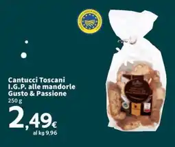 Sigma Cantucci Toscani I.G.P. alle mandorle Gusto & Passione offerta
