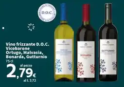 Sigma Vino frizzante D.O.C. Vicobarone Ortugo, Malvasia, Bonarda, Gutturnio offerta