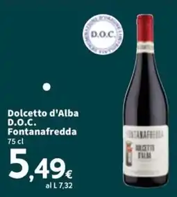 Sigma Dolcetto d'Alba D.O.C. Fontanafredda offerta