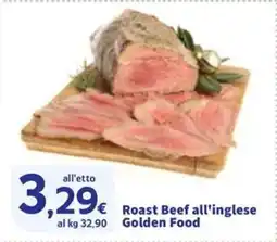 Sigma Roast Beef all'inglese Golden Food offerta