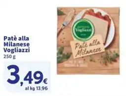 Sigma Patè alla Milanese Vogliazzi offerta