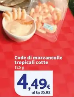 Sigma Code di mazzancolle tropicali cotte offerta