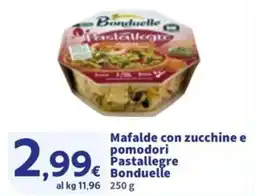 Sigma Mafalde con zucchine e pomodori Pastallegre Bonduelle offerta