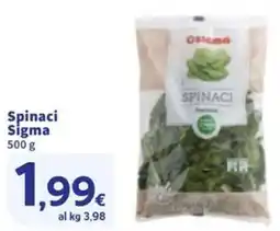 Sigma Spinaci Sigma offerta