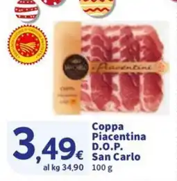 Sigma Coppa Piacentina D.O.P. San Carlo offerta