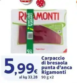 Sigma Carpaccio di bresaola punta d'anca Rigamonti offerta