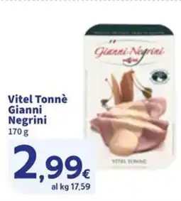 Sigma Vitel Tonnè Gianni Negrini offerta
