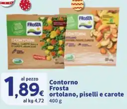 Sigma Contorno Frosta ortolano, piselli e carote offerta